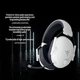 Razer BlackShark V2 HyperSpeed Wireless White Edition Headset view 2