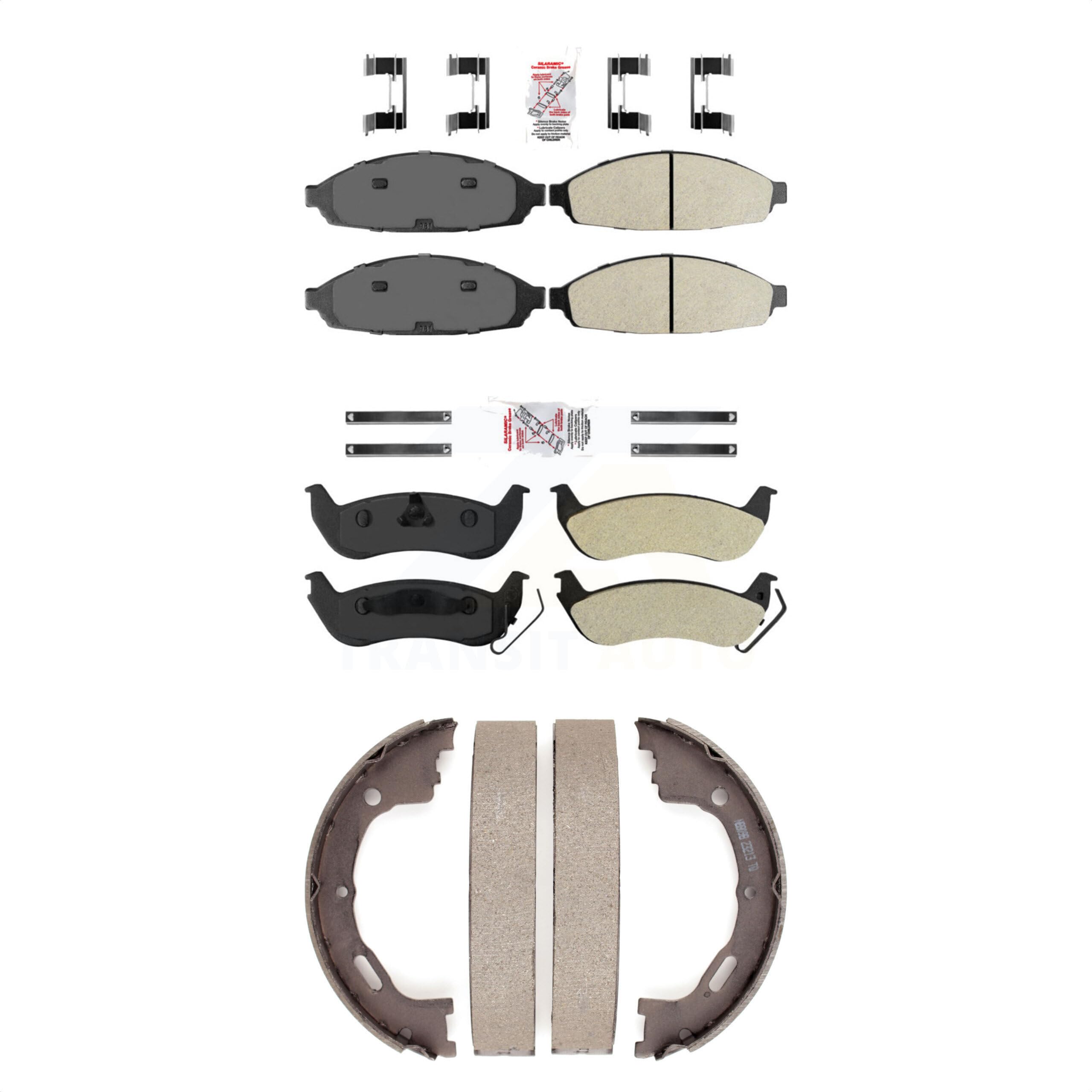 Transit Auto Front Rear Semi-Metallic Disc Brake