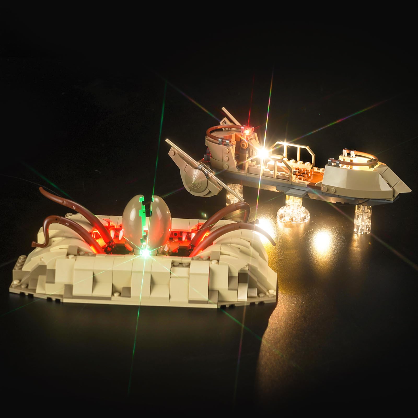 Led Light Set Compatible with Lego Desert Skiff & Sarlacc Pit (No Model), Decoration Lighting Set for 75396 Desert Skiff & Sarlacc Pit Creative Toys — image 1