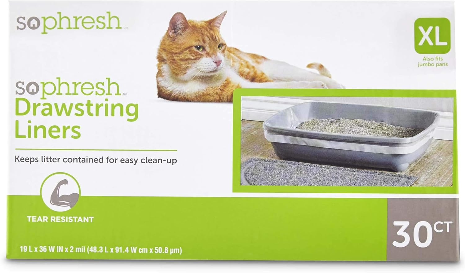 so phresh elastic liners