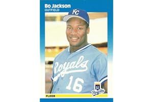 FLEER ULTRA 1987 Fleer Baseball #369 Bo Jackson Rookie Card