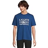 Lacoste Mens Crew Neck Short Sleeve Classic Fit Branding T-Shirt