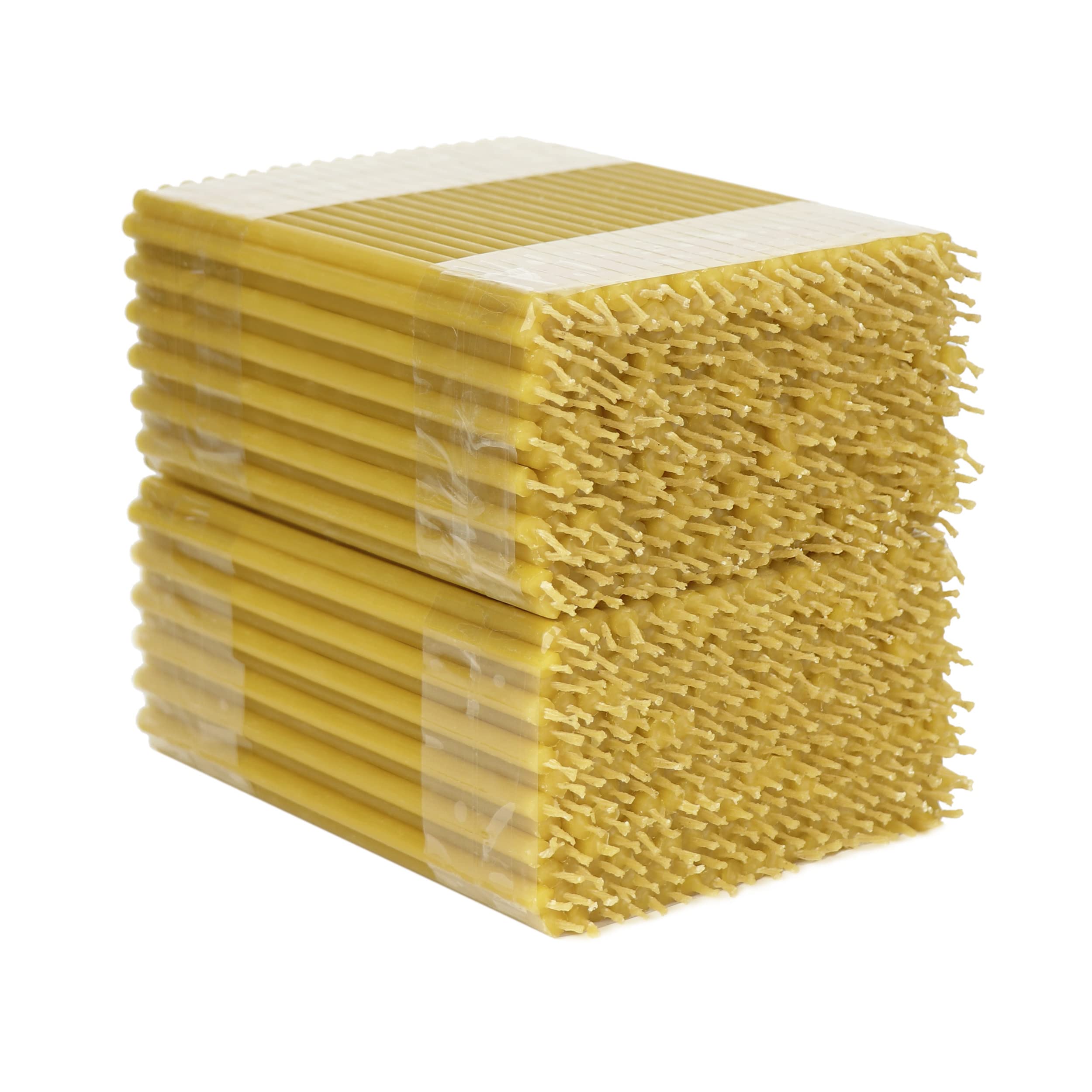 NKlaus 1980g. Beeswax Altar Candles Church Quality Thin Candles Ritual Candles (Approx. 500 Pieces) 36261 — image 1
