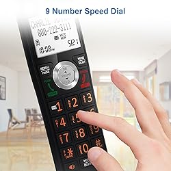 AT&T CL82267 DECT 6.0 2-Handset Cordless Phone for