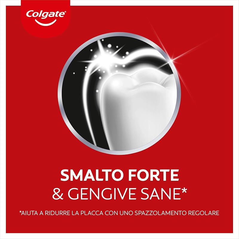 Dentifricio Sbiancante Max White Carbon 4 Confezioni da 75 ml I Dentifricio Minerale Delicato Al Carbone Attivo Per Denti Bianchil I Sbiancantemento denti I Bianco naturale