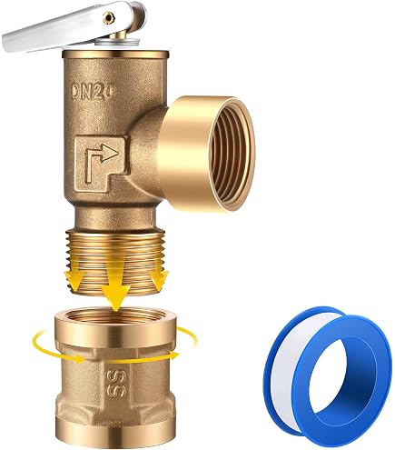 Watts Regler 0342692 Kesselentlastungsventil – 3/4 Zoll, 30 PSI, Aus Bronze, Für Heizungsanlagen