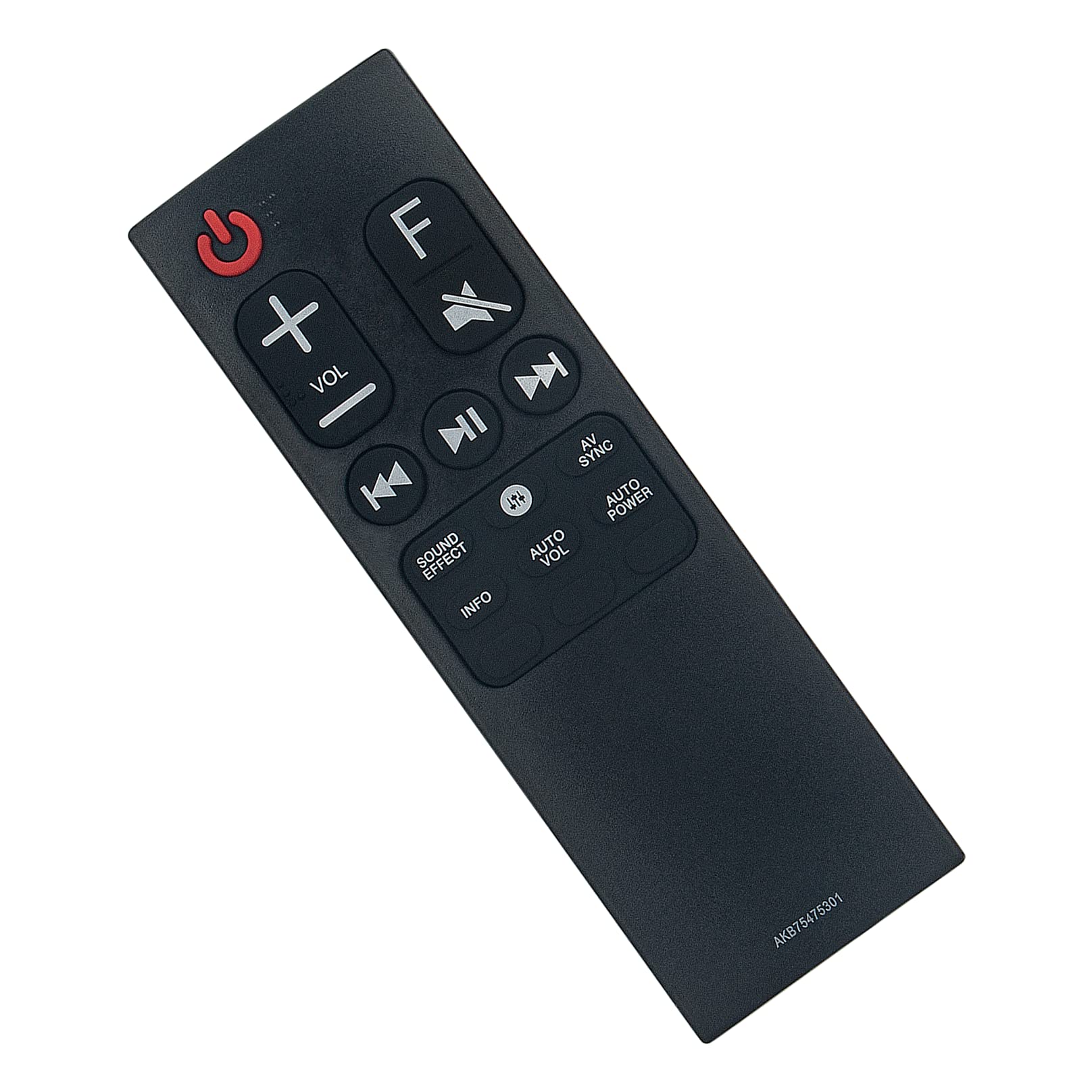 AKB75475301 AKB75595301 Replaced Remote Control - VINABTY- Compatible with LG SoundBar AKB75475301 Sound Bar Remote Control SK8 SK8Y SK9 SK10Y SKC9 SK6 SK6Y SK1 SK10 SLM4R