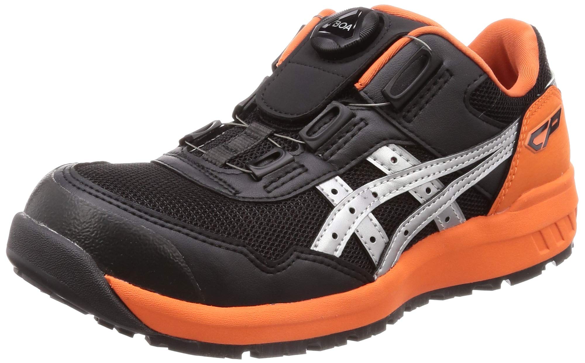 [アシックスワーキング] 安全靴 作業靴 ウィンジョブ CP209 BOA JSAA A種先芯 耐滑ソール fuzeGEL搭載 ファントム/シルバー 26.5 cm 3E商品画像