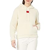 HUGO womens Comfy Teddy Hooded Sweatshirt
