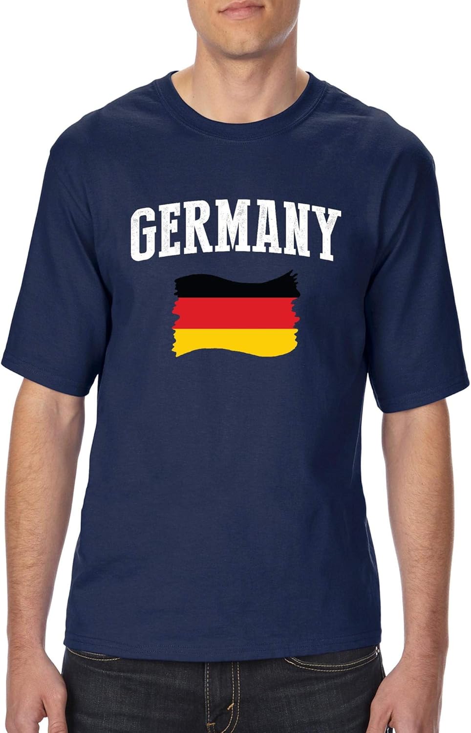 Mom`s Favorite Germany Flag Hamburg Berlin Europe Traveler Gift Unisex Ultra Cotton Tall Sizes Tee