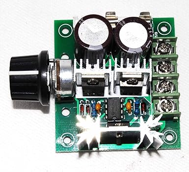 Amazon Nikayoni Store S Pwm モータースピードコントローラー モジュール 12v 40v 10a 400w 速度 スピード コントローラー 基板 自作 用 電設用部品 資材 産業 研究開発用品 通販