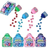 Baby Bottle Pop Twisters Chewy Candy, 8 Ct Individually Wrapped Sweet Candy with Chewy Sour Center in Fun Containers, Full Size, Fun Pack For Party Favors, Valentine's Gifts for Kids