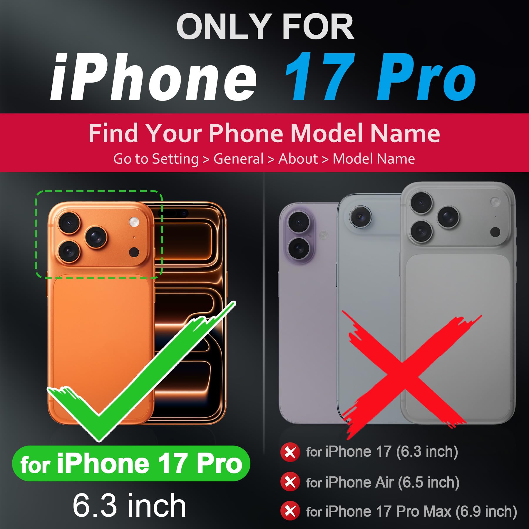 Condition photo showing As Is for shieldon real leather case for iphone 17 pro 6.3" 2025 protective cover - evergreen