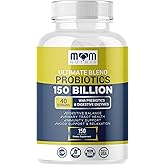 Probiotics 150 Billion CFU - 40 Strain Probiotics for Women, Men and Adults - Shelf Stable Probiotic with Organic Prebiotic - Acidophilus Probiotic - 150 Capsules - Made in USA