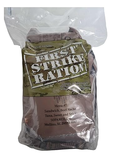 Authentic USGI First Strike Rations (FSR)- 24 hour MRE - Inspection ...