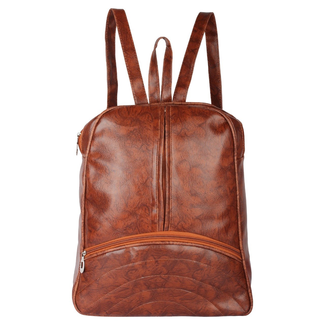 typify artificial leather women's backpack unique design college office school casual bag for women and girls - storage of notebook mobile phone camera, travel