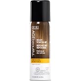 AGE beautiful Root Touch Up Hair Color Spray | Touch-Up Gray Concealer | Temporary Cover Up | Adds Volume &amp; Covers Thinning Patches | Water, Sweat, Stain Resistant