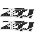 Gold Metallic Z71 4x4 Bed Decals (Set) For Chevrolet Silverado – OEM Style