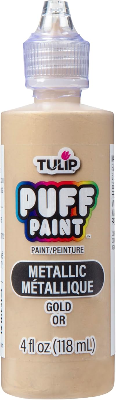 Tulip Dimensional Fabric Paint, Gold, 118 ml - I Love To Create
