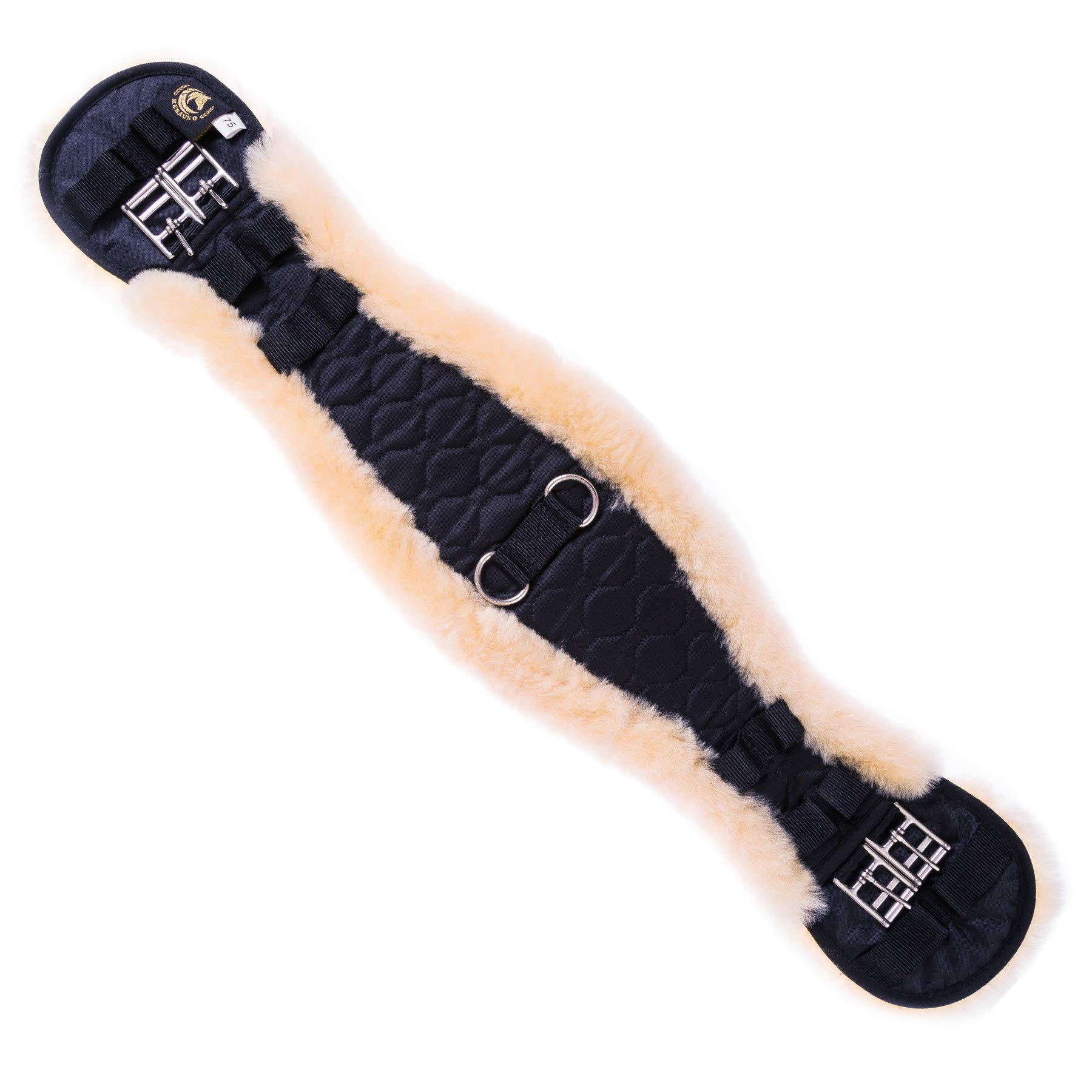 Merauno Dressage Girth Lambwool Saddle Girth Dressage (75 cm30)