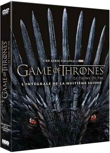 Regarder Game Of Thrones Amazon Prime Video Coffret DVD - Game of Thrones Saison 8 - Edition Spéciale exclusive