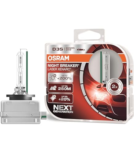 Amazon.com: OSRAM 66340XNB-HCB XNB HID Bulb, Set of 2 : Automotive
