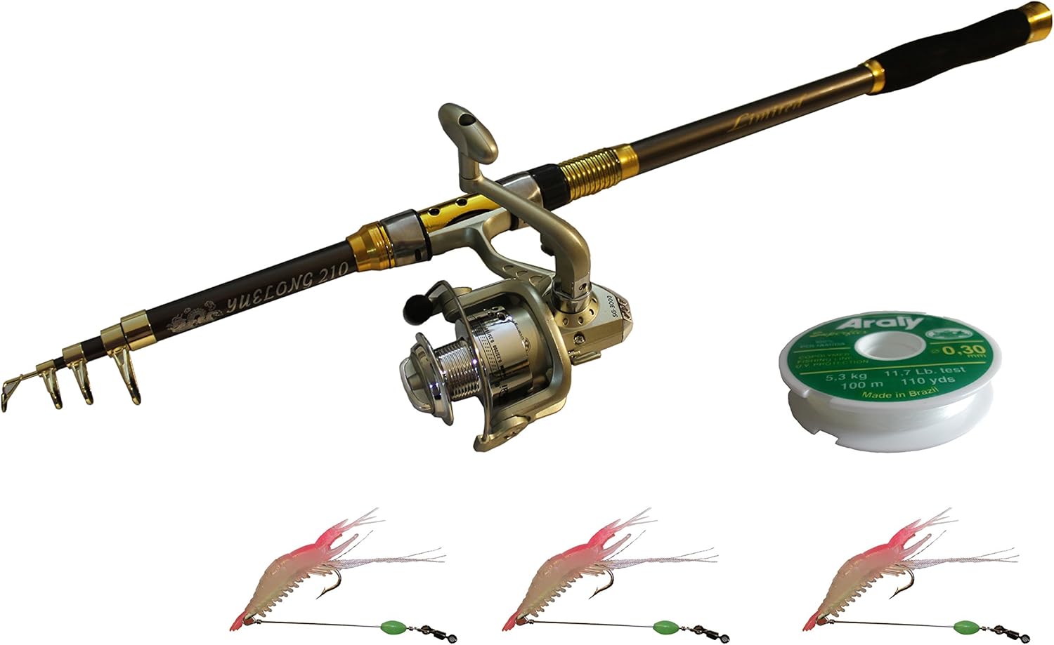 ocean fishing rod and reel combo