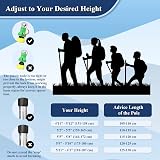 TheFitLife Hiking Poles 2 Pack Antishock Telescopic Ultralight 6 Series Aluminum view 5