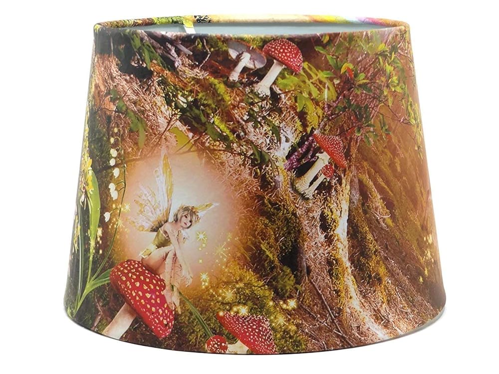 Fairy Lampshade Light Shade Lights Lamp Kids Woodland Bedroom Nursery