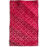 Vera Bradley Women's Disney Fleece Mickey Mouse Head Throw Blanket, Beetroot Pink, One Size