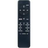 Replacement Remote Control Applicable for JBL BAR 2.1/3.1/5.1 Soundbar | JBLBAR21BLKEP JBLBAR51IMBLKBR JBLBAR51C JBLBAR21BLKAM JBLBAR51BLKAM-Z JBLBAR31BLKAM JBLBAR51IMBLKAS JBLBAR31BLKEP Speaker