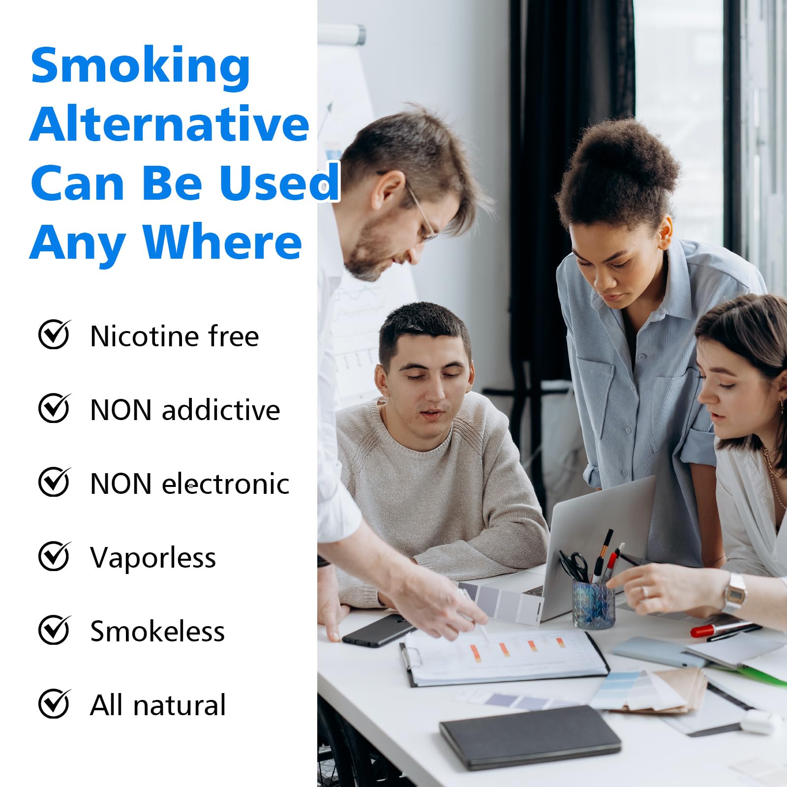 Chewable Breather Quit,3PCS Chewable Essential Oil Breath Stick,Breather Stick with Essential Oil for Aromatherapy on The Go Natural Focus