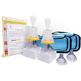 LifeVac Blue Travel Kit 2 Pack - Portable Suction Rescue Device, First Aid Kit for Kids and Adults, Portable Airway Suction Device for Children and Adults