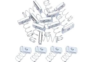 Tanstic 10Pcs 5/16”-8 Strut Channel Nuts Strut Channel Spring Nut Spring Nuts for Use with Strut Channel