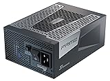 Seasonic Prime TX-1300, 1300W 80+ Titanium, Full Modular, Fan Control in Fanless, Silent, and Cooling Mode, 12 Year Warranty, Perfect Power Supply for Gaming and High-Performance Systems, SSR-1300TR.