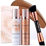 LUMINESS Airbrush Spray Silk Foundation Starter Kit