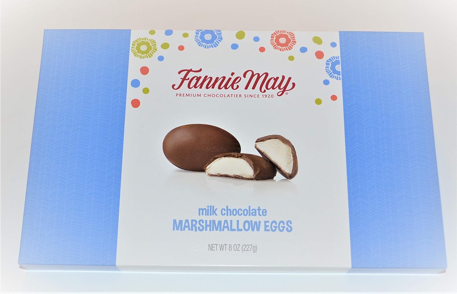 Fannie May Milk Chocolate Marshmallow Eggs 8oz Grocery