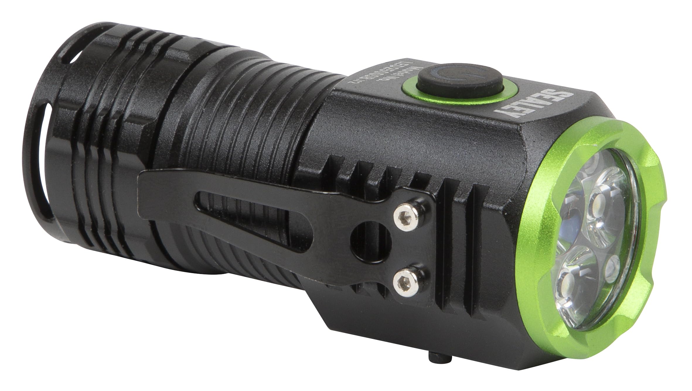 Sealey 24W SMD LED Super Beam Rechargeable Pocket Light, 2500lm, 4 Light Modes - LED2500SB, Black