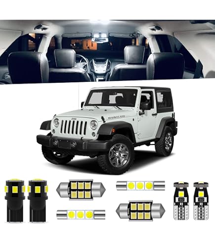 thumbnail image 2 of 12pc 3014 SMD White LED Interior Light Kit For 2003-2007 Honda Accord 7th Gen 2 of 4