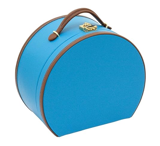Friedrich 23, Schmuck- und Make-Up-Koffer, Feinsynthetik, 26 x 14 x 22,5 cm, Klickverschluss, Mit Spiegel, Ascot