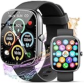 Smart Watch for Men Women, 1.91"Smartwatch with Answer/Make Call, Fitness Tracker with 100+ Sport Modes, Watches IP68 Waterproof/Heart Rate/Sleep Monitor/Pedometer, Activity Tracker for Android iOS