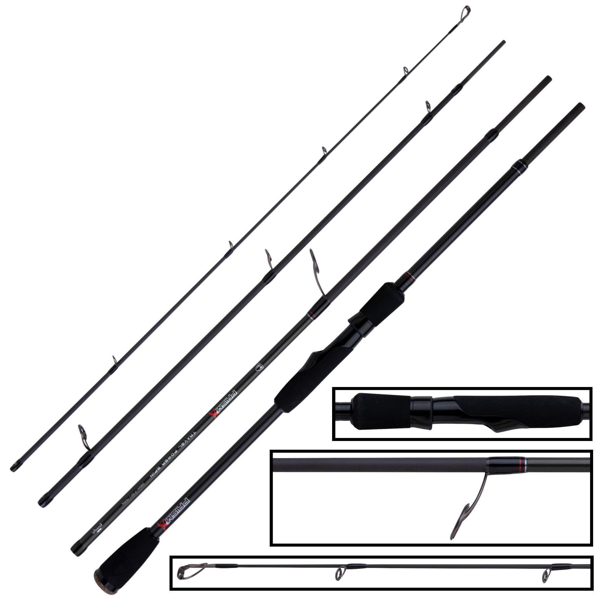 Fox Rage Prism X Travel spin rod 8ft 15-50g 4 piece