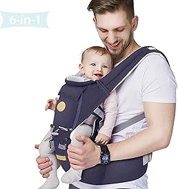 Porte-bébé 6 en 1 pour nouveau-né de Fruiteam