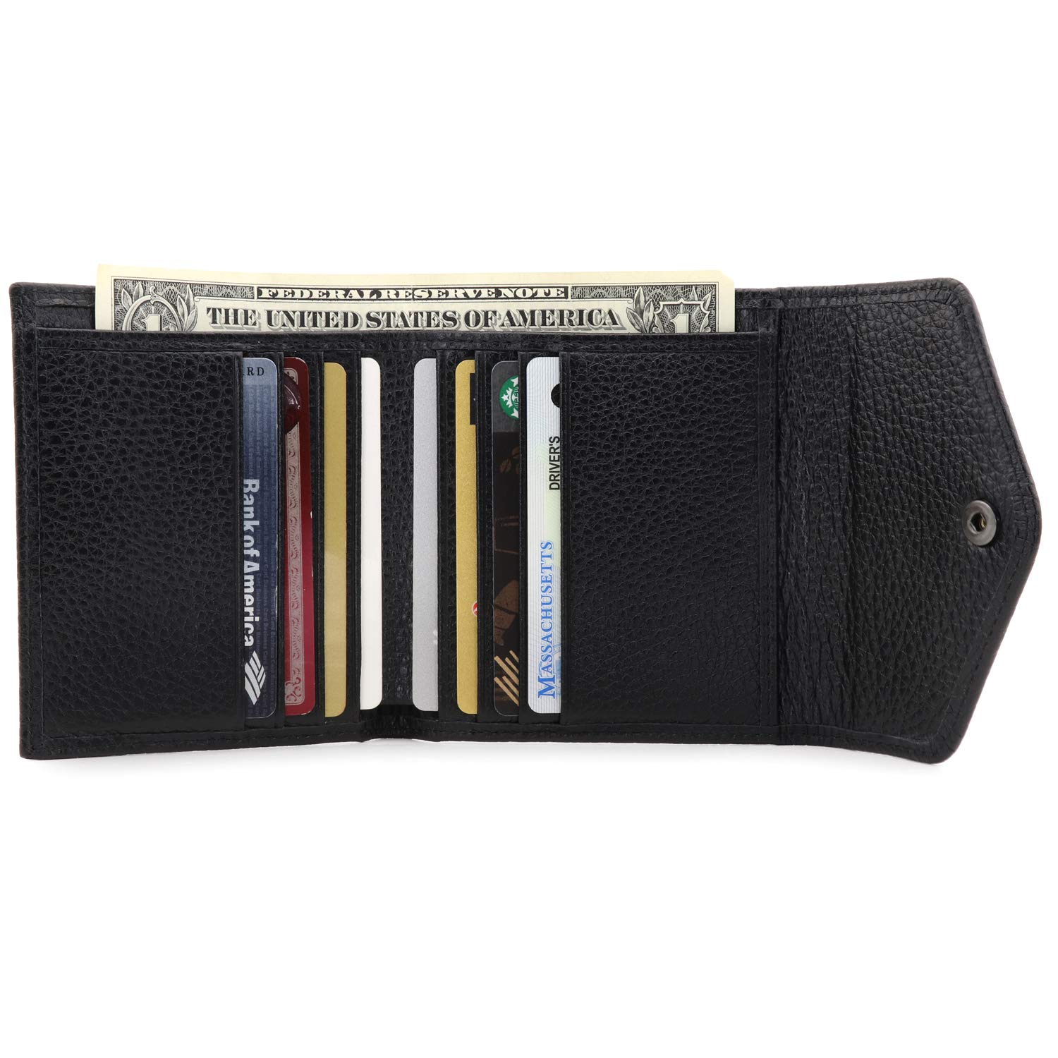 Otto Angelino Genuine Leather Envelope Style Wallet - RFID Blocking – Unisex