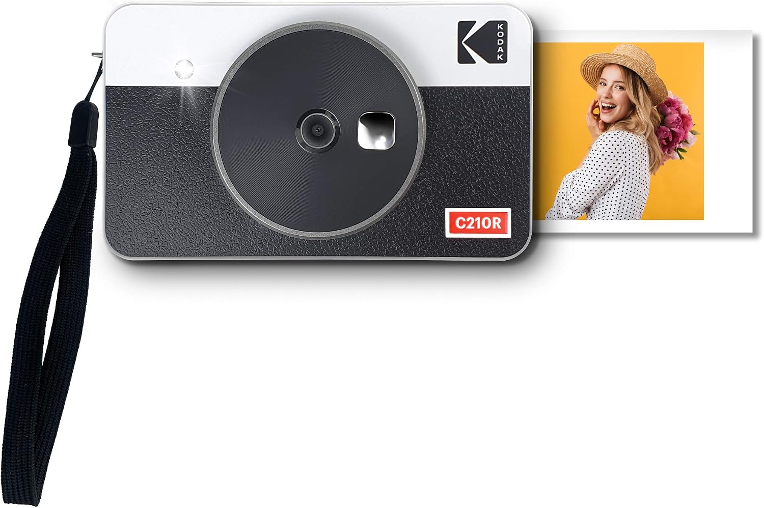 Kodak Mini Shot 2 Retro Portable Wireless Instant Camera & Photo Printer, Compatible with iOS & Android and Bluetooth Devices