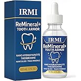 Irmi Remineral Tooth Armor, Irmi Advanced Tooth Armor ReMineral+, Cavity Healing Tooth Armor, Nano Hydroxyapatite Complex, Teeth Whitening Remineralization Drops, Enamel Strengthening - 60ml (1)