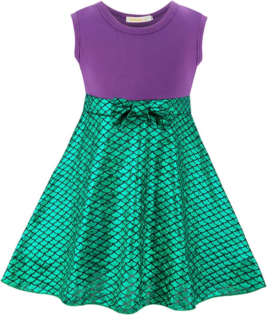 FUNNA Princess Costume Short Dress Up for Toddler Girls