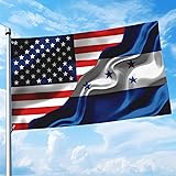 Usa American America Flag And Honduras Hondurans