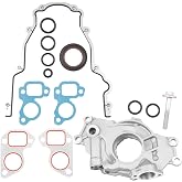 Dasbecan High Volume Oil Pump kit M29-5HV | Compatible with 4.8L 5.3L 6.0L Silverado Avalanche Suburban Tahoe Trailblazer GMC Sierra Yukon Cadillac Escalade, with Gasket