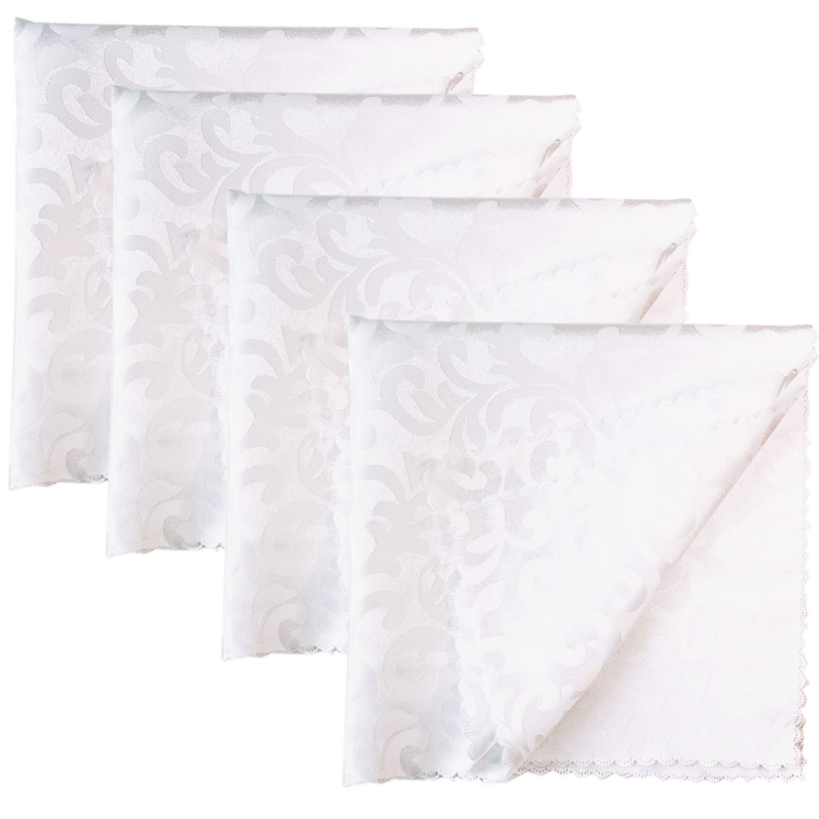 Aisszhao 4pcs Christmas Napkins Cloth-Table Napkin Dinner Cloth Napkins Dinner Napkins Durable Hotel Quality Table Cloth,Christmas Dining Decoration for Home,Wedding,Hotel,Banquet Parties,Xmas Events — image 1